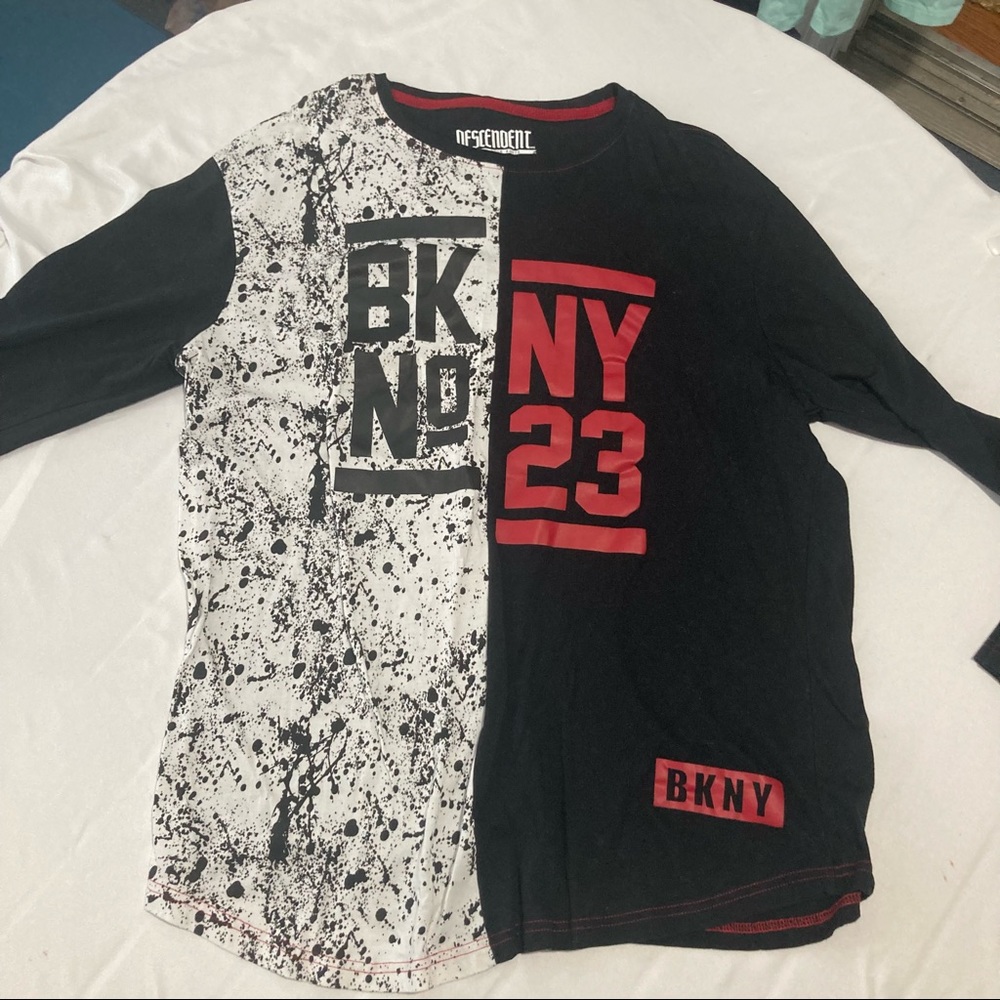 Descendent NYC know your roots long sleeve t shirt